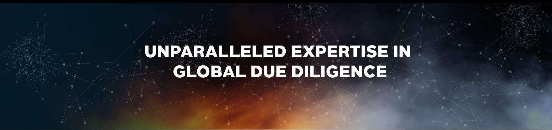   Unparalleled Expertise in Global Due Diligence